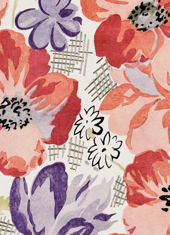 No.044 - Bloomsbury Blooms  - Vintage Archive Poster Prints