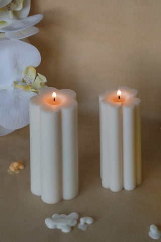 Cherry Blossom Pillar Candle