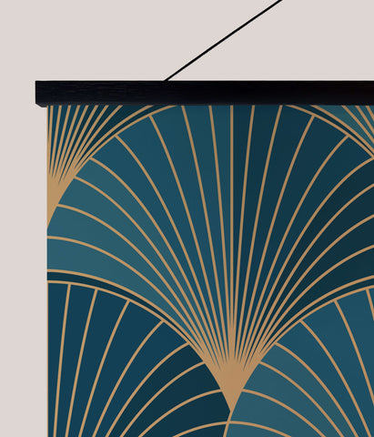 Art Deco Shell Tapestry
