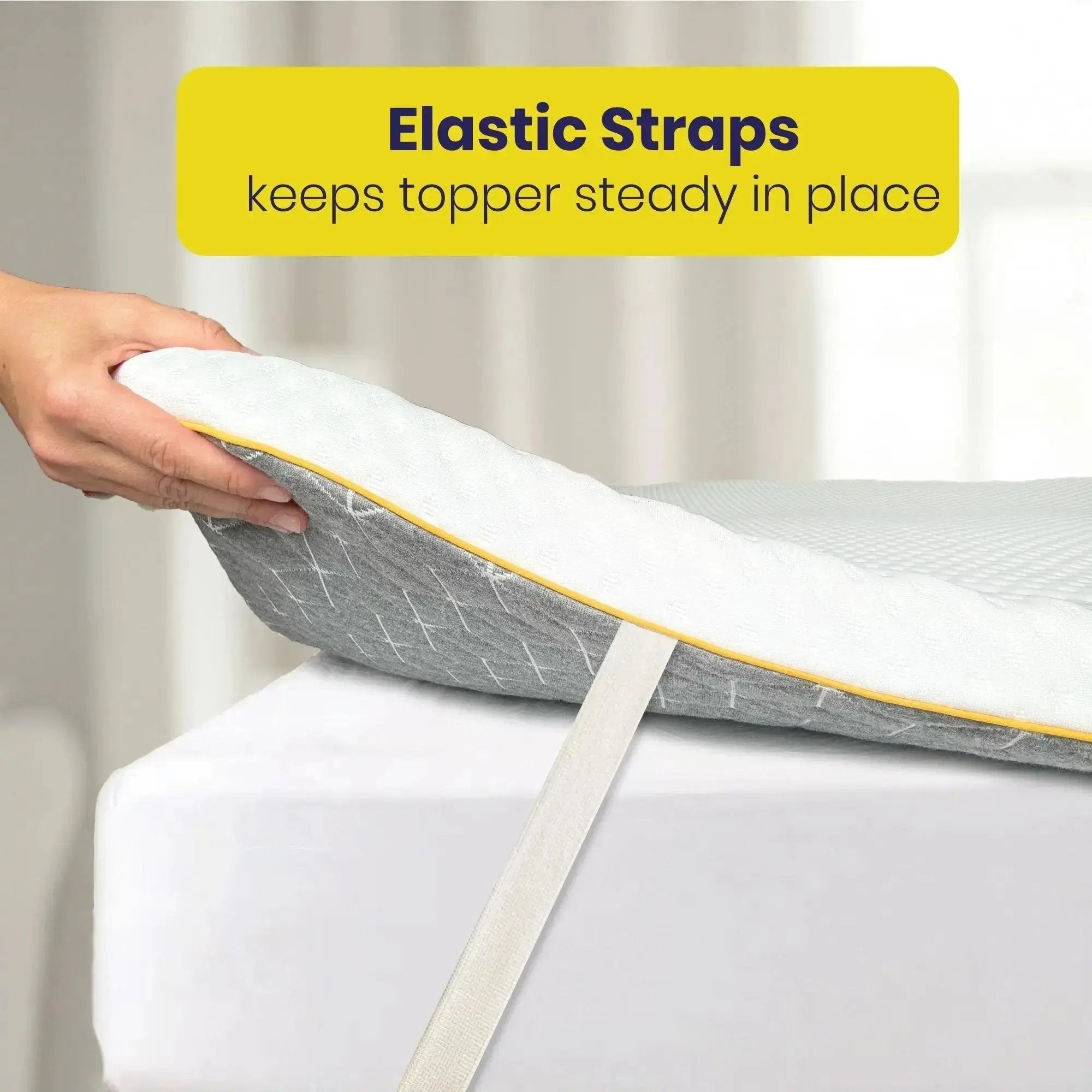 Brightr® Aurora  2 in 1 Memory Foam mattress topper