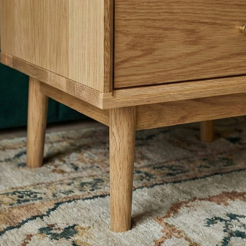 Wright Oak Bedside Table