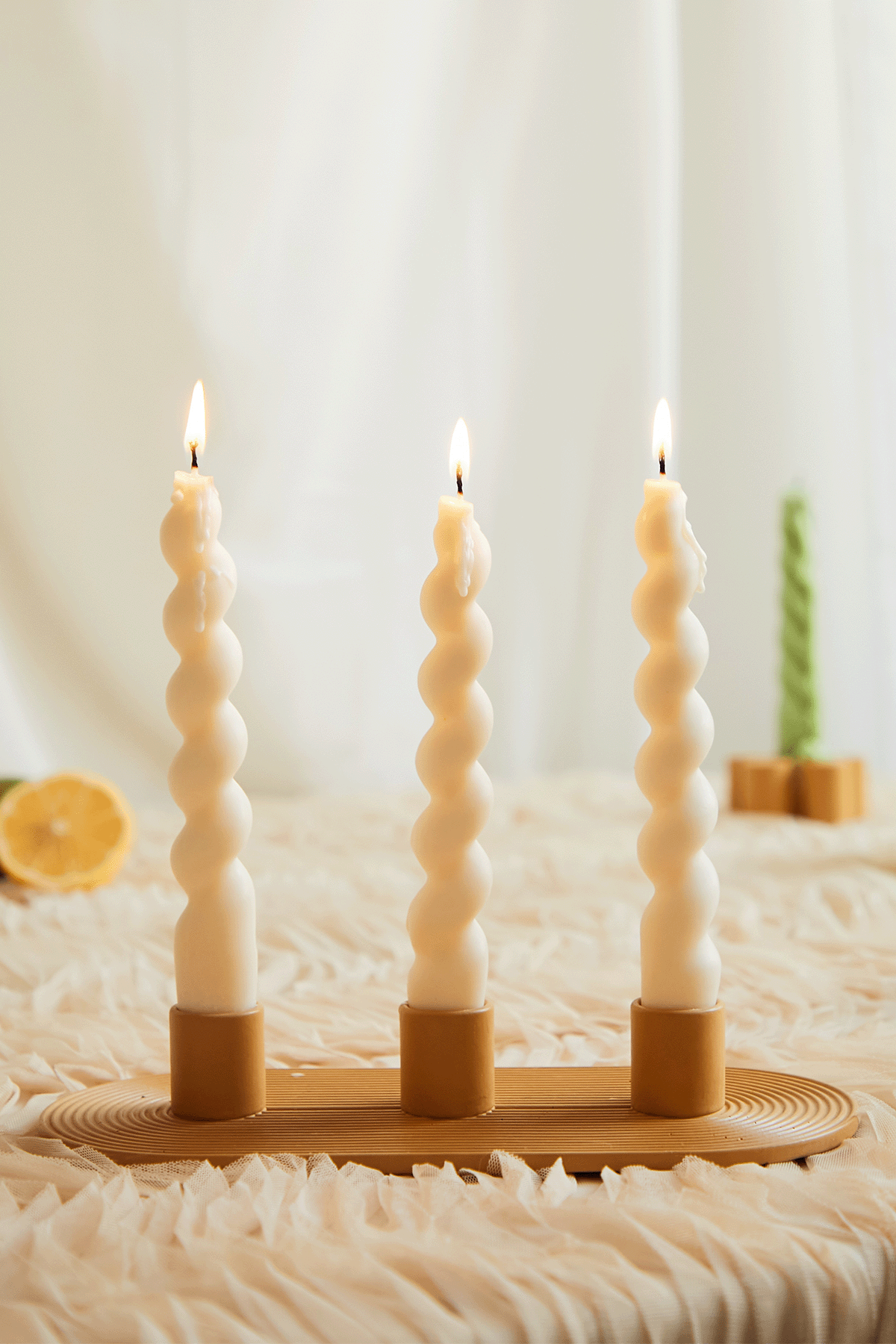 Minimalist Triple Candle Holder
