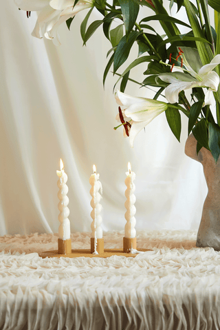 Minimalist Triple Candle Holder