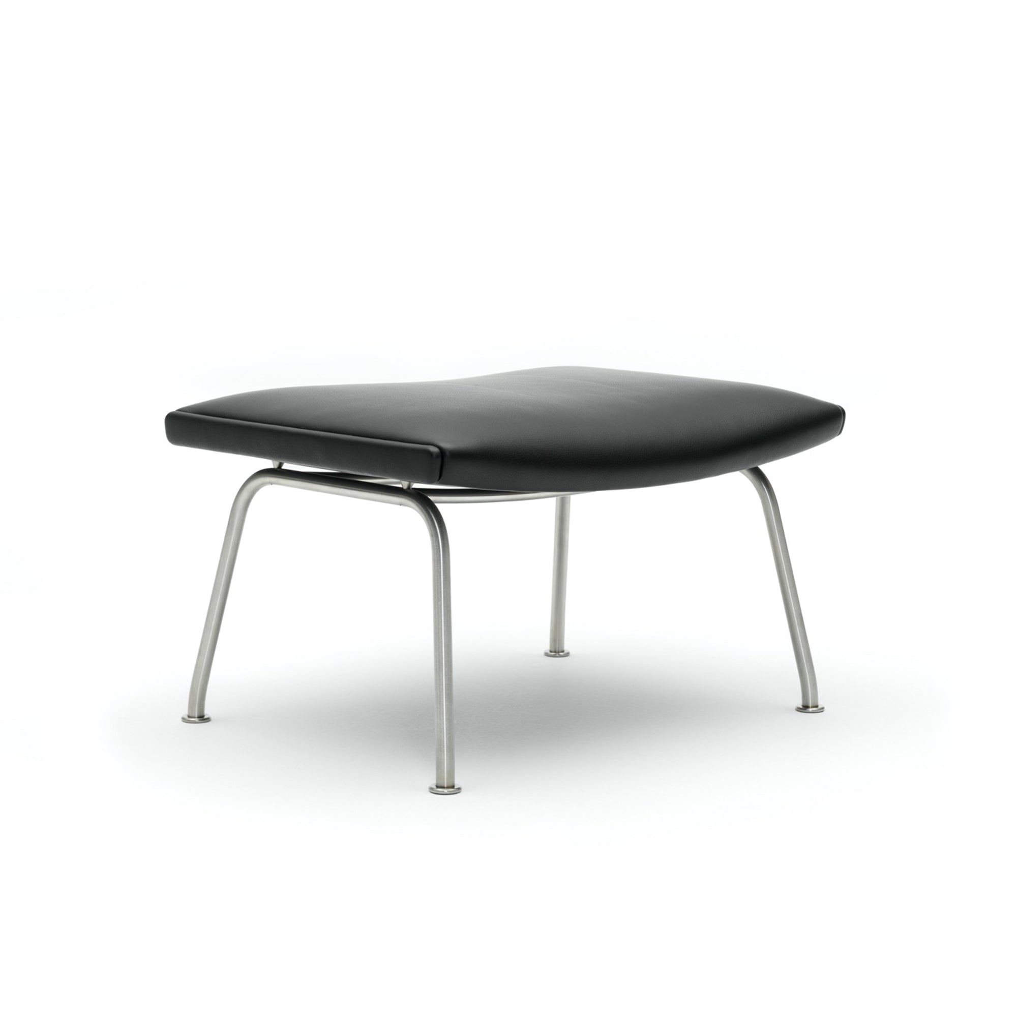 Carnaby High Back Armchair with Ottoman, Black｜ DC Concept