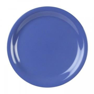 Narrow Rim Purple Melamine Plate 265mm / 10 ½in - Pack Of 12