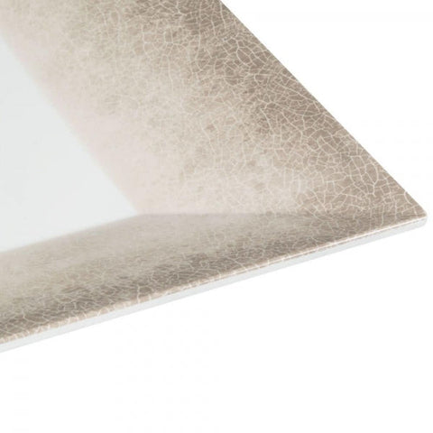 Jazz Square Melamine Plates 355mm (14") with Crackle Finished Border