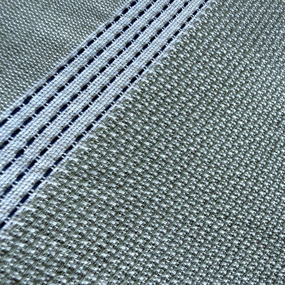 Cassis Sage Fringed Cotton Fouta