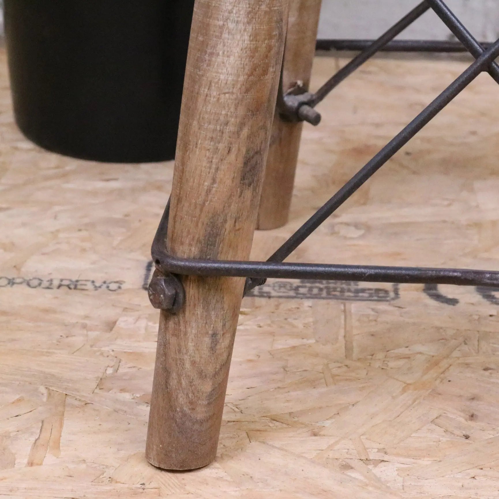 Chayana Adjustable Industrial Stool