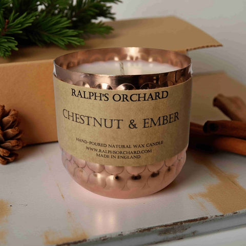 Decorative Copper Candles – Classic Fragrances