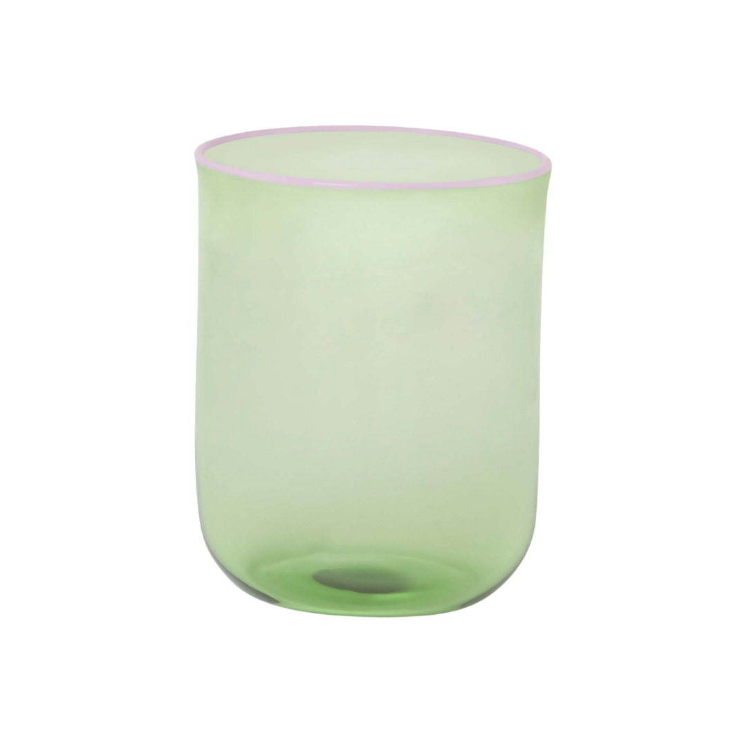 The Daphne Venetian Tumbler in Pink and Green
