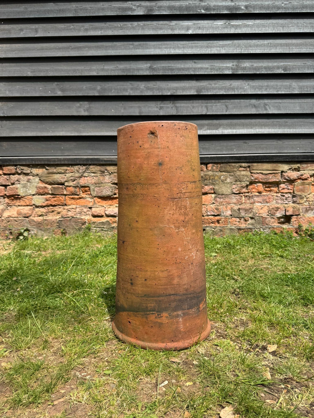 Victorian Terracotta Chimney Pot Garden Planter/ Architectural Antiques