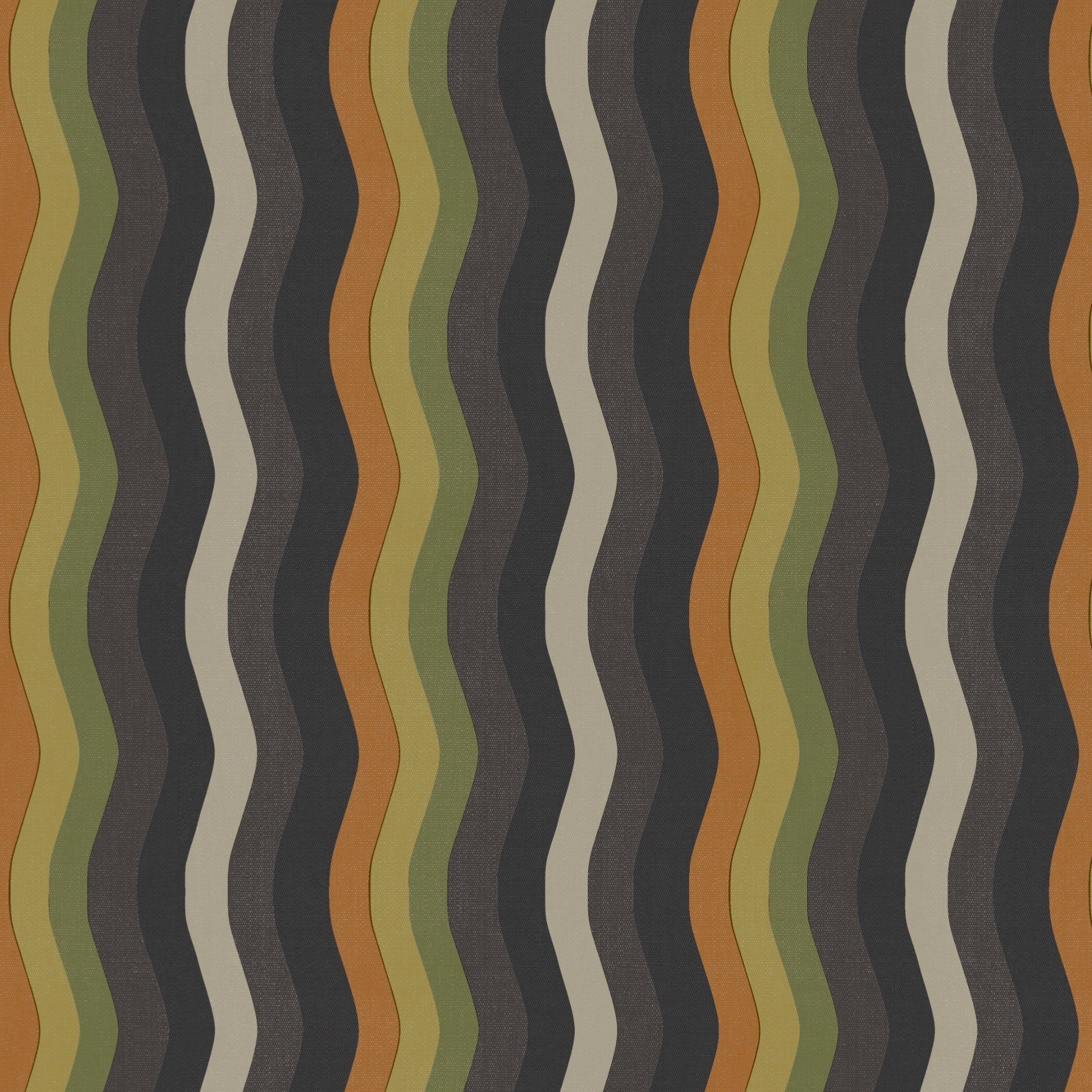 Wavy Stripe Wallpaper