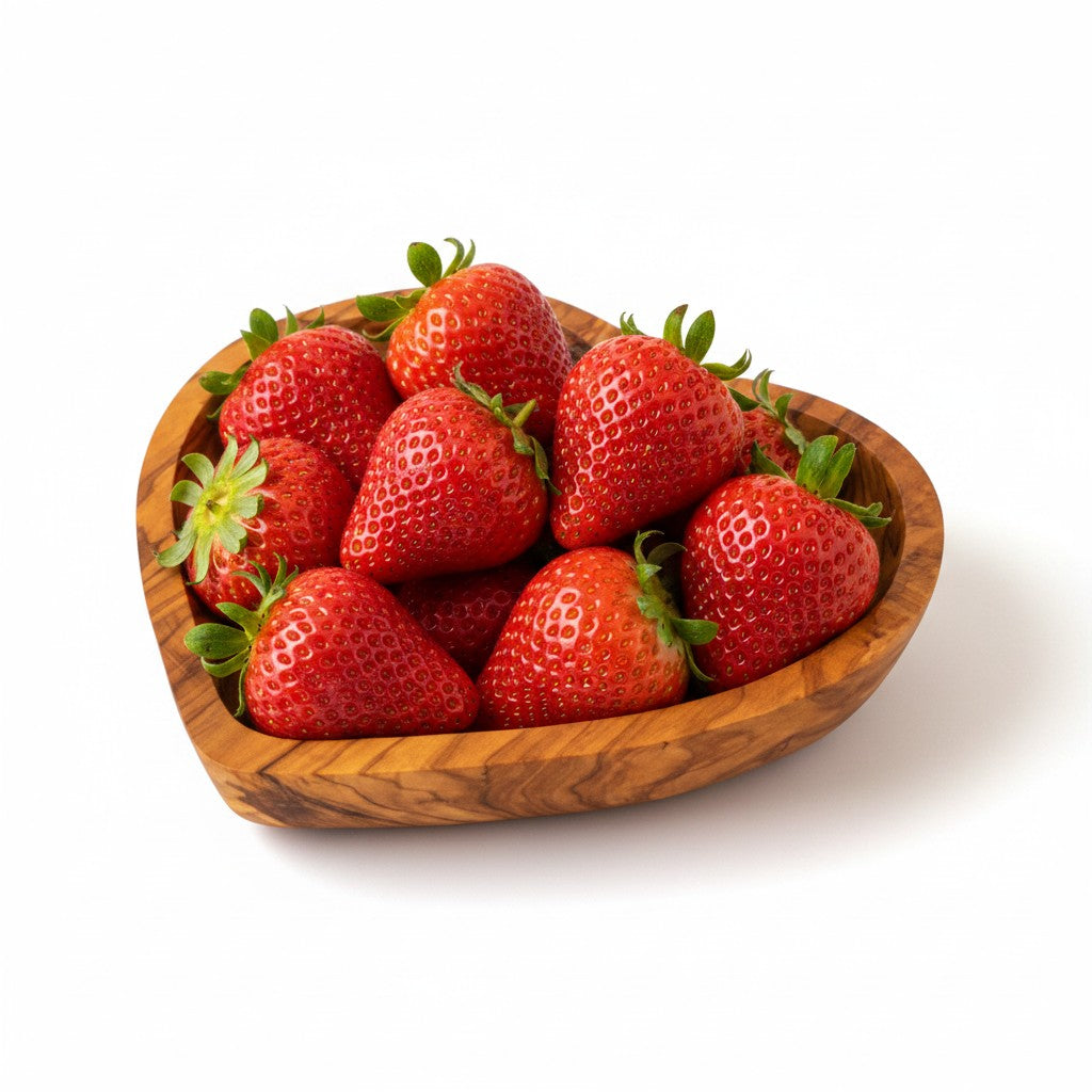 Olive Wood Heart Shaped Serving dish| 11cm 16cm 19cm Individual or 3-Piece Set