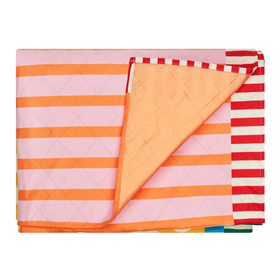 Stripe Up Your Life Picnic Blanket