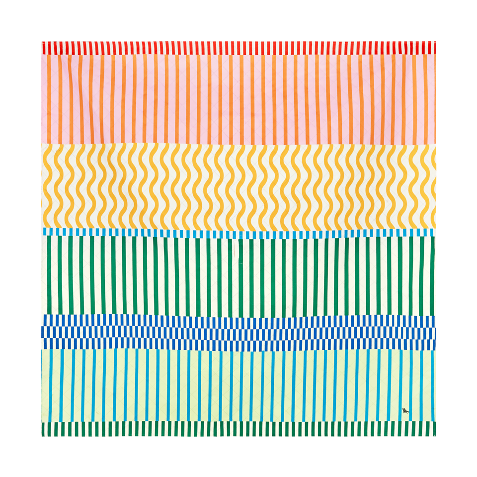 Stripe Up Your Life Picnic Blanket
