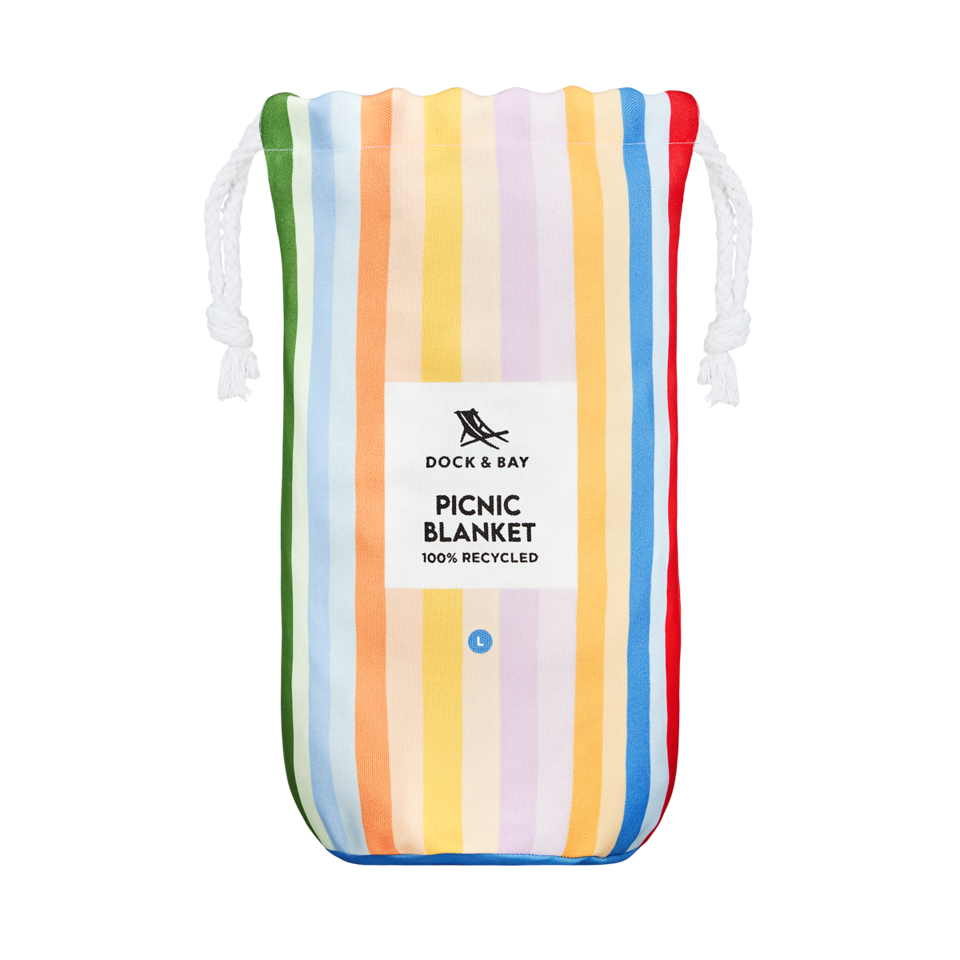 Candy Stripes Picnic Blanket