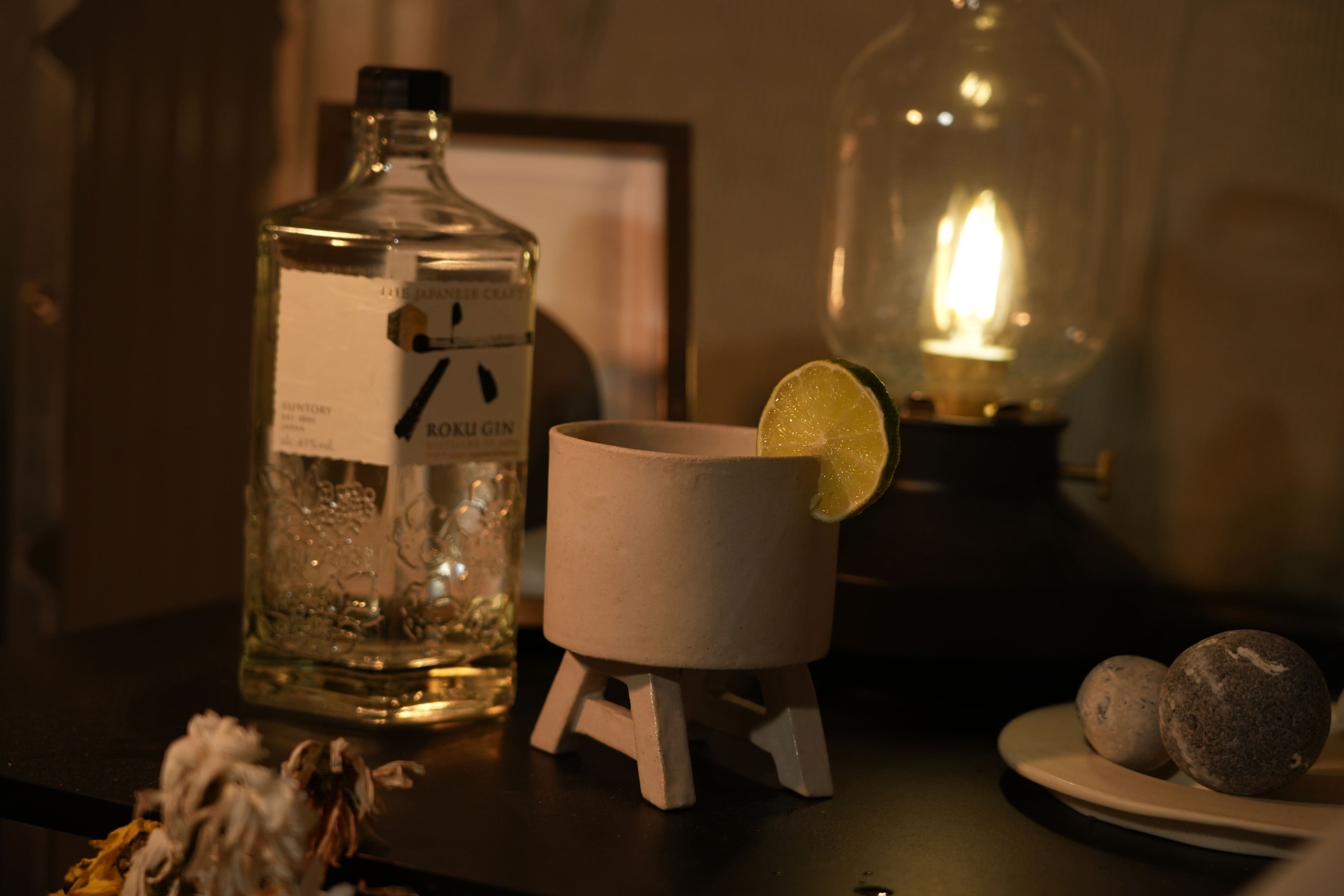 Chair whisky cup