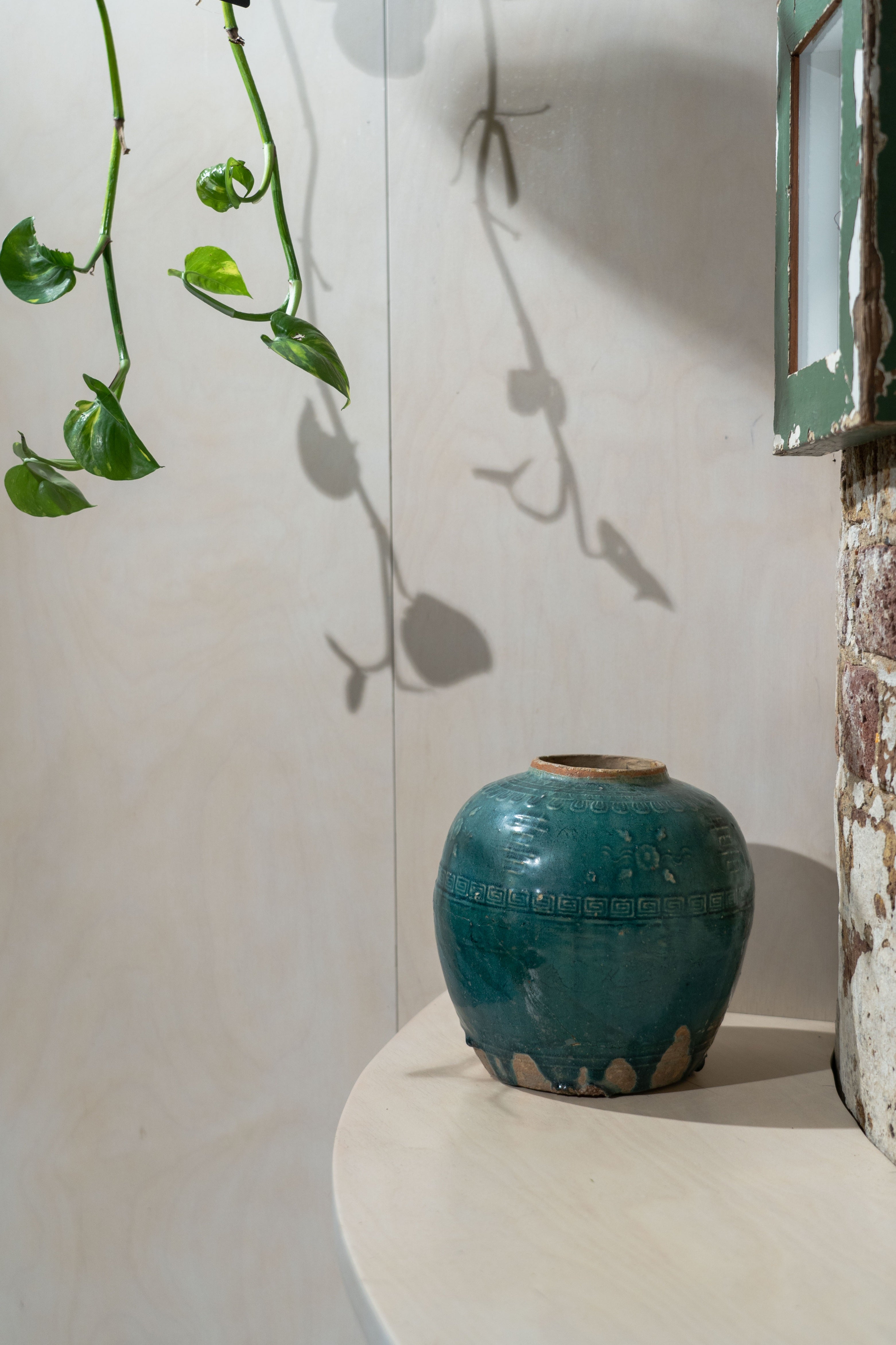 Old Blue Asian Pot No 1