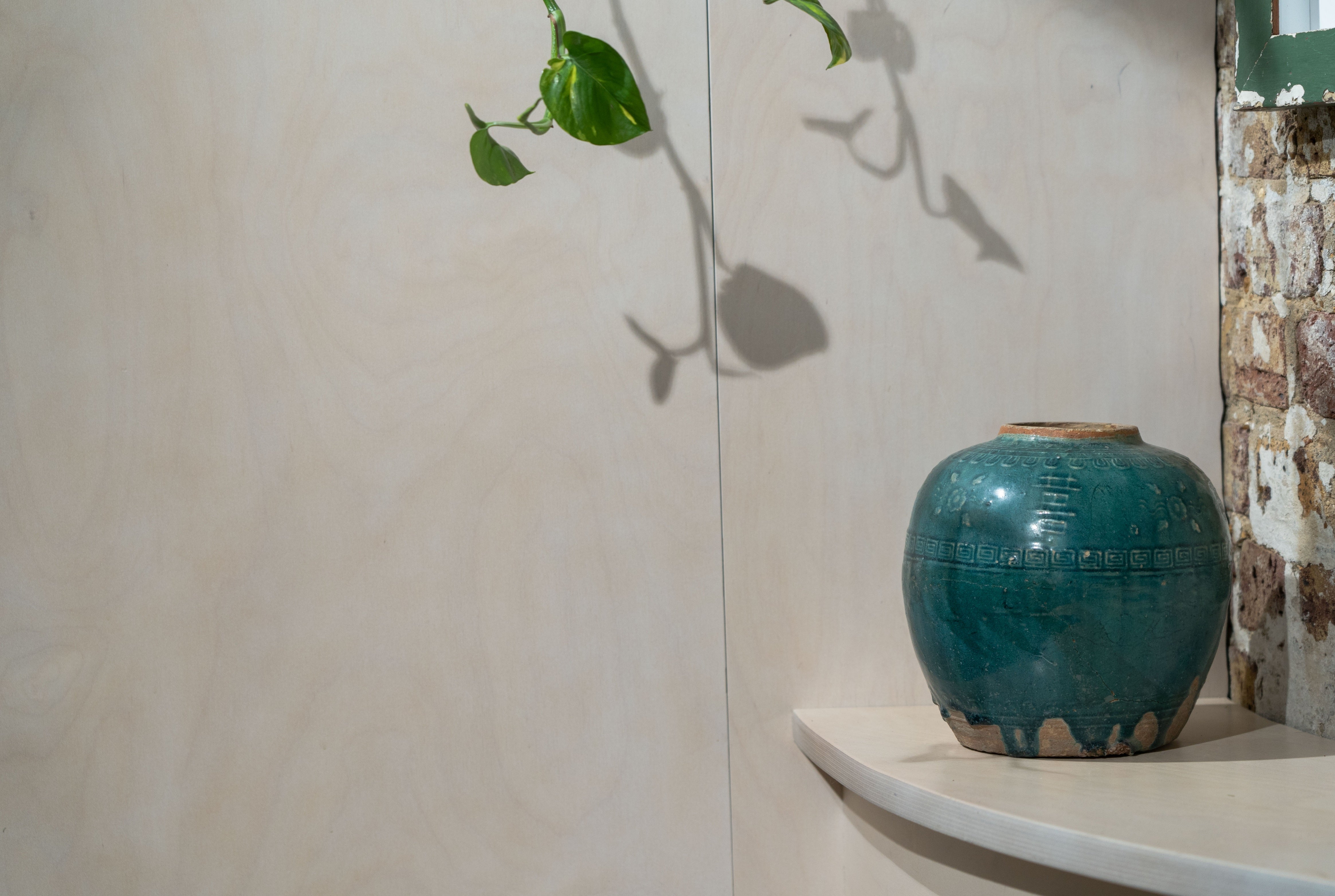 Old Blue Asian Pot No 1