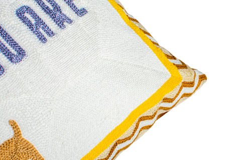 Be The Person Your Dog Thinks You Are Needlepoint Cushion