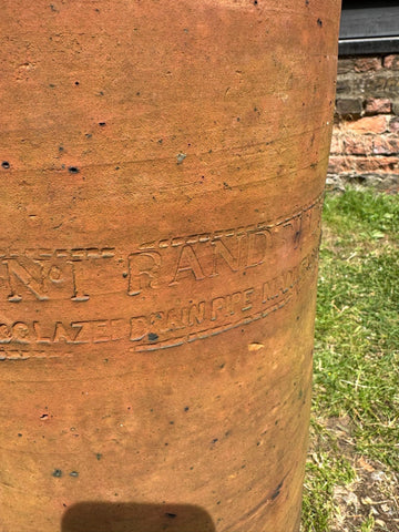 Victorian Terracotta Chimney Pot Garden Planter/ Architectural Antiques