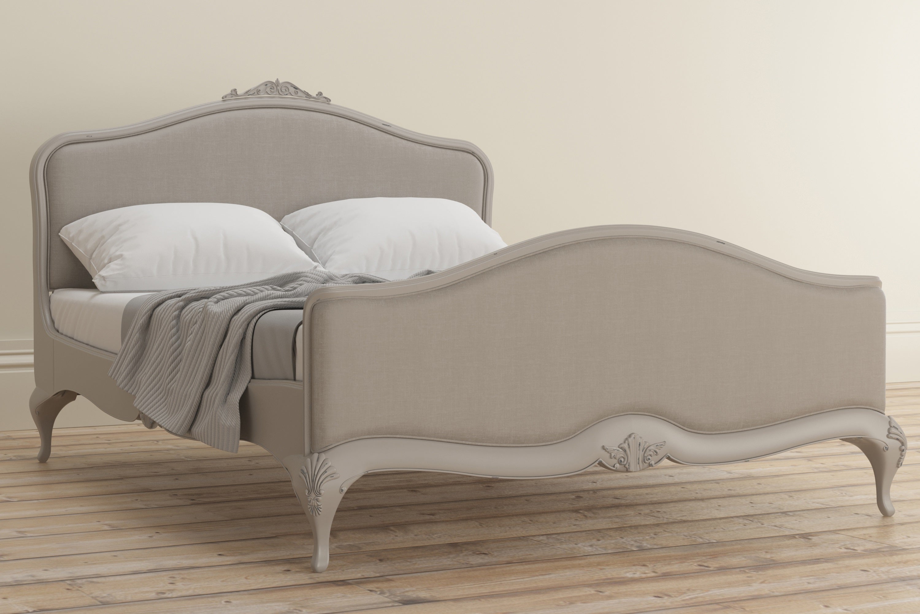 Etienne Upholstered French Bed Frame