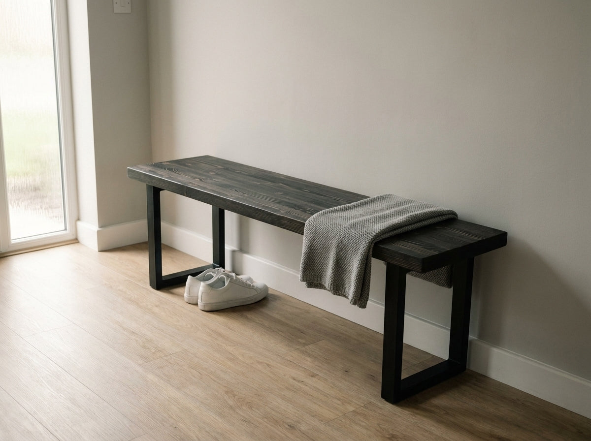 The Bruton Bench — Ebony