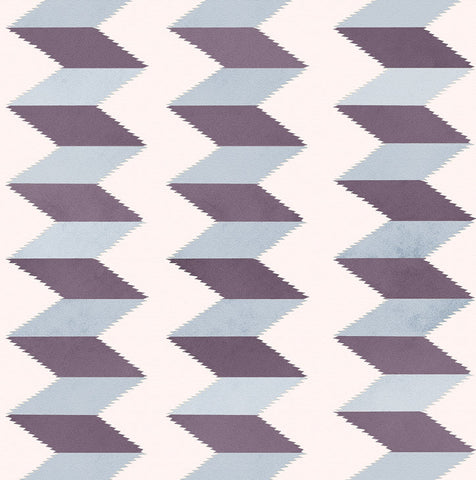 Escher Stripe - Ombre De Lune - Wallpaper