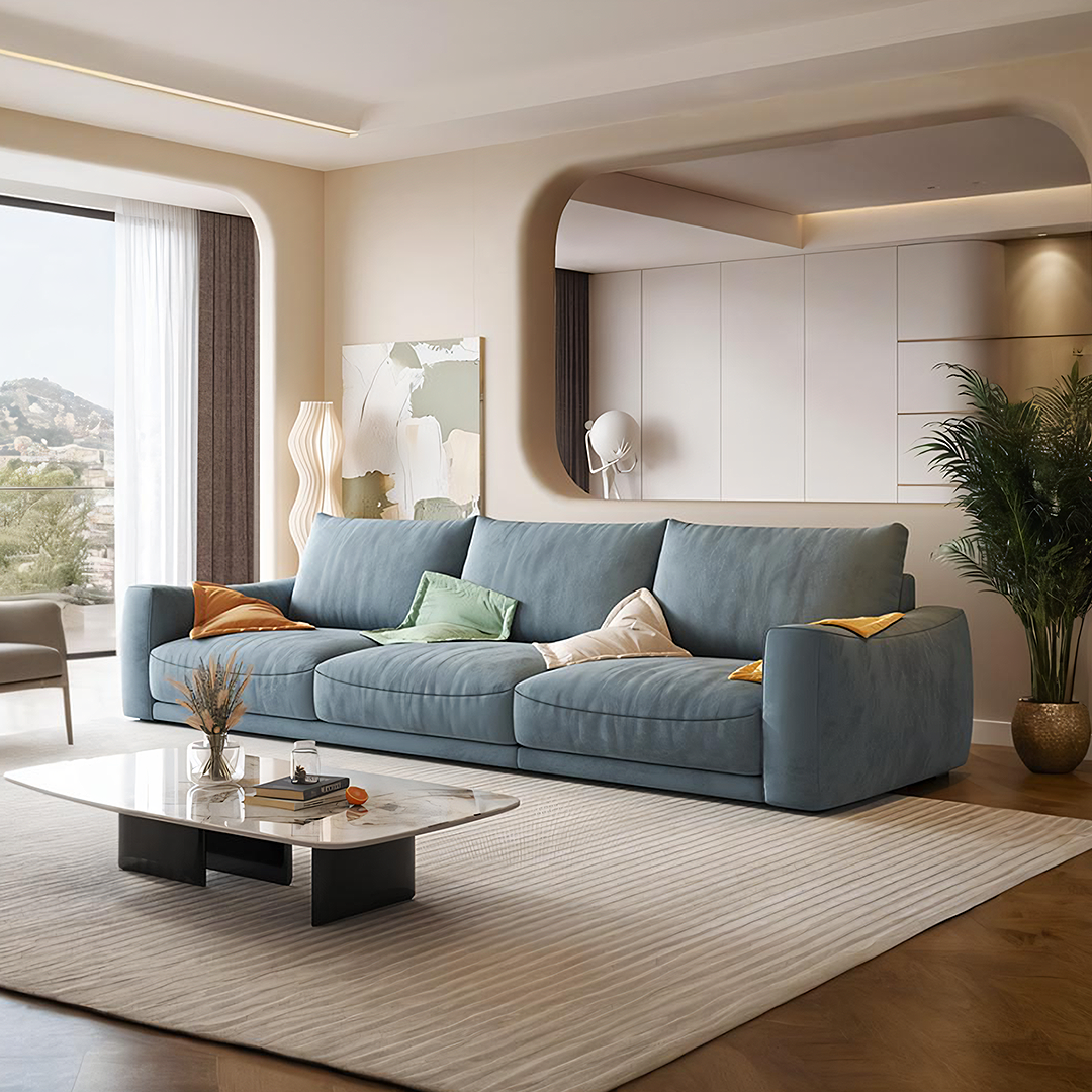 Ethan Knole Two Seater, Three Seater, Four Seater Sofa, Velvet