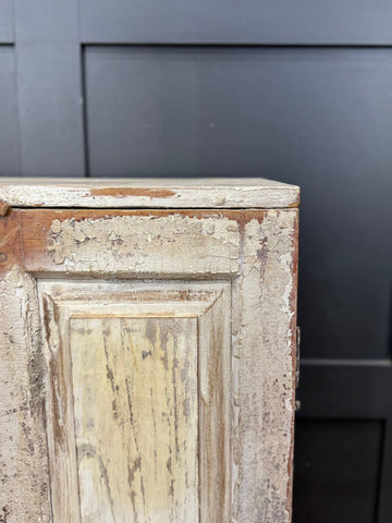 Vintage Rustic Cupboard /Reclaimed Painted Bathroom Cabinet / Kitchen Unit