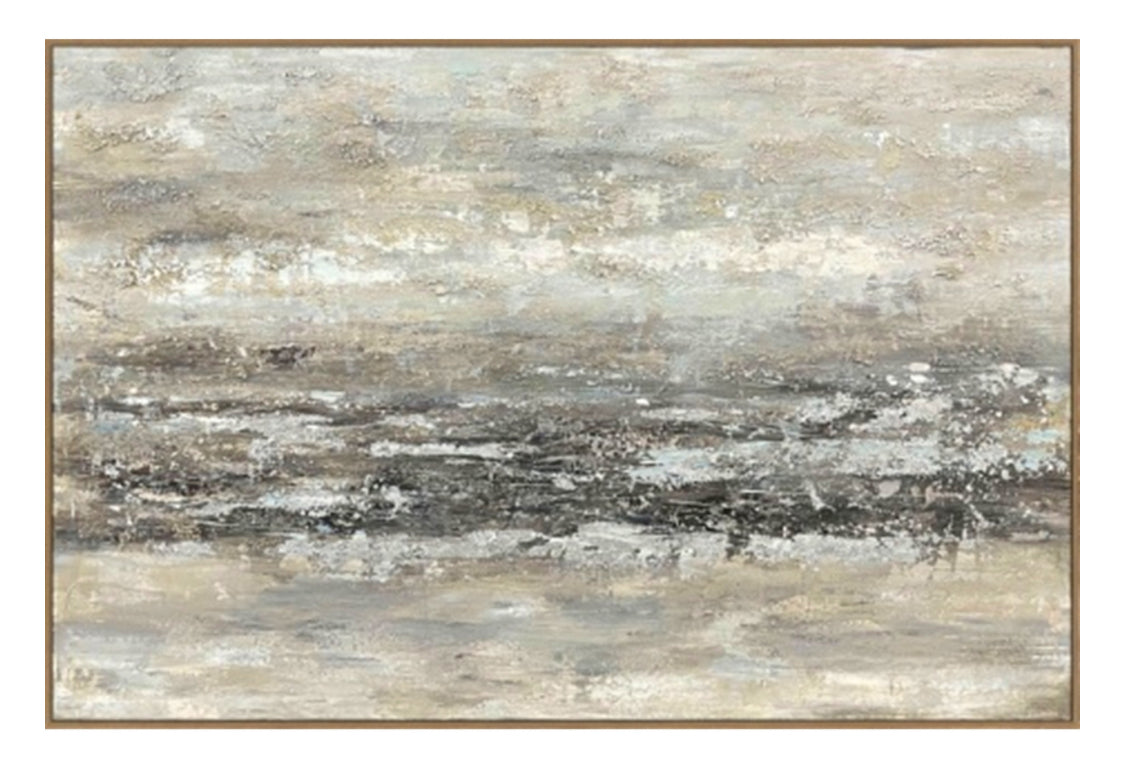 Traverse Hand Painted Canvas in Frame