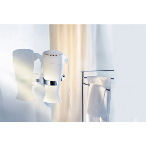 Smedbo Outline Lite Polished Steel Towel Stand FK604