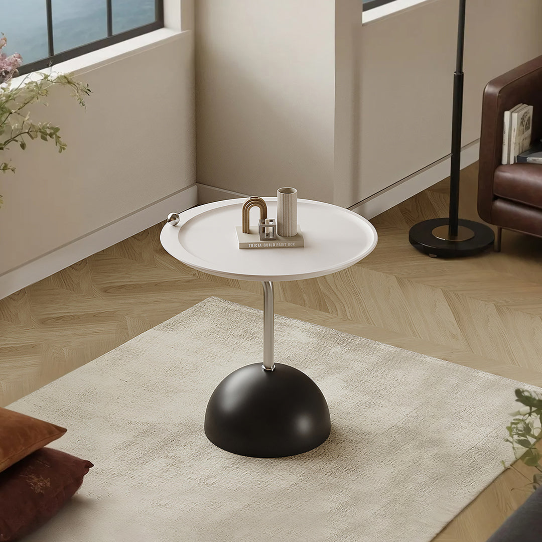 Felicia Side Table, Black Base