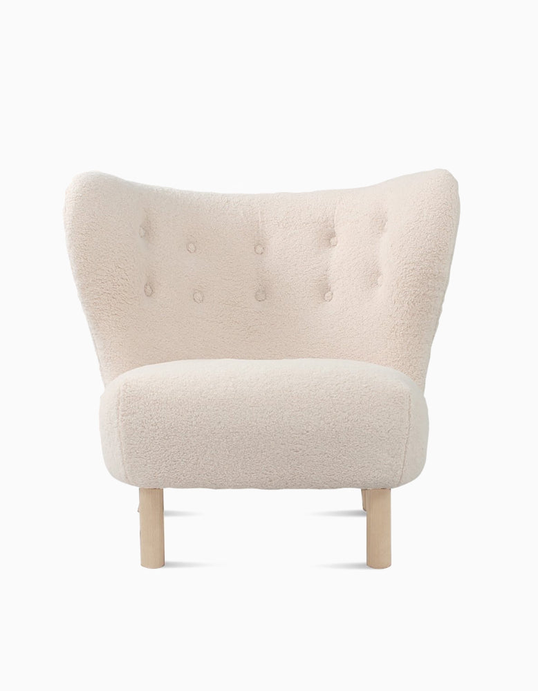 Classic Little Fitz Lounge Chair, Short Hair