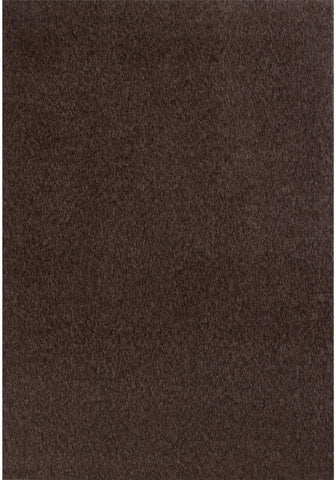 Flex Brown Low Pile Solid Rug