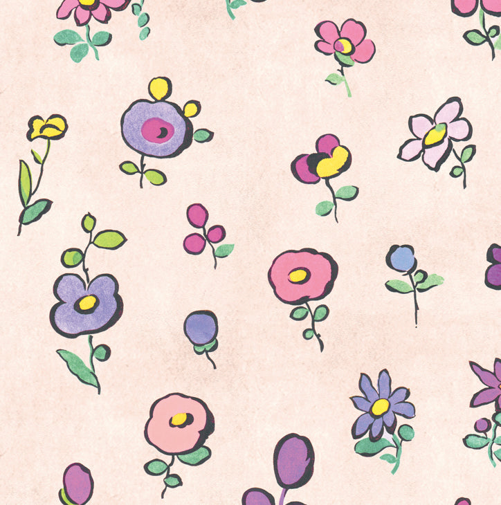 Flower Power - Rainbow - Wallpaper