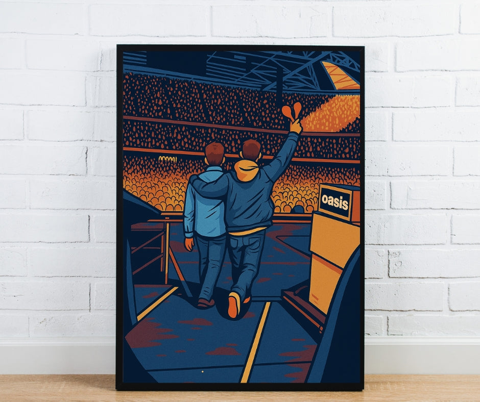Oasis Live'25 Poster - Oasis Inspired Print