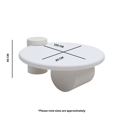 Udaipur Modern Abstract Coffee Table