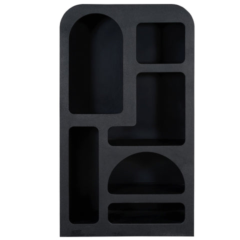 Bookcase Large Otis Geometric Black