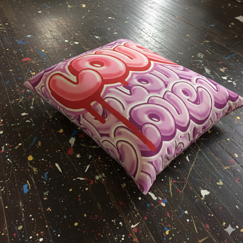 Loved Up Floor Cushion