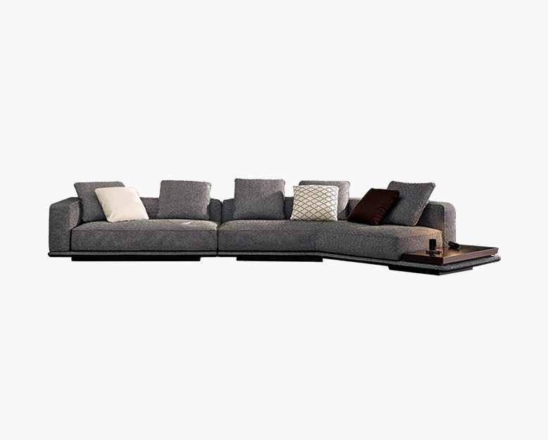 Godwin Three Seater Sofa, Four Seater Sofa, Linen