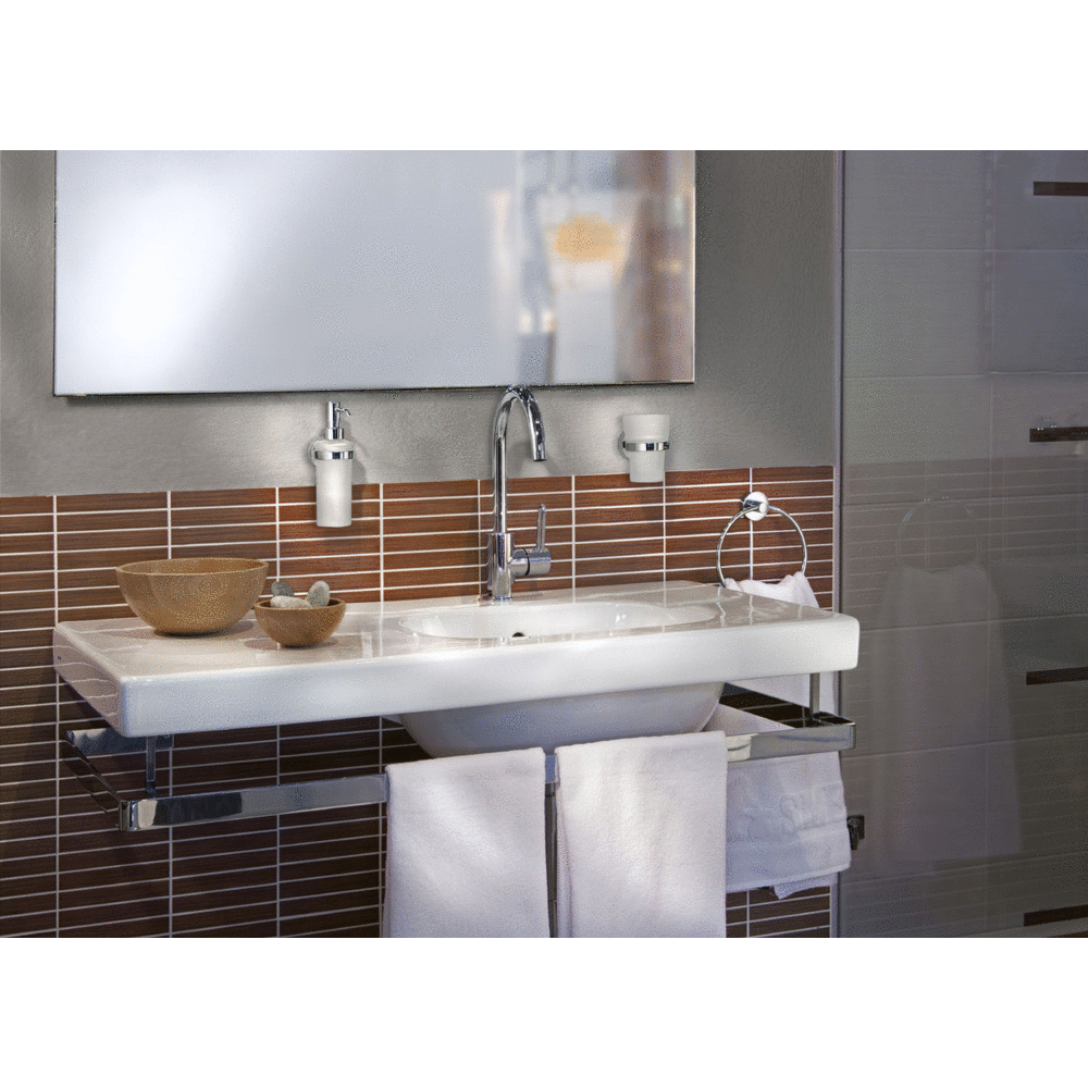 Smedbo Home Polished Chrome Tumbler & Holder HK343