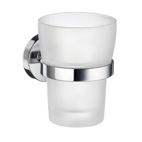 Smedbo Home Polished Chrome Tumbler & Holder HK343