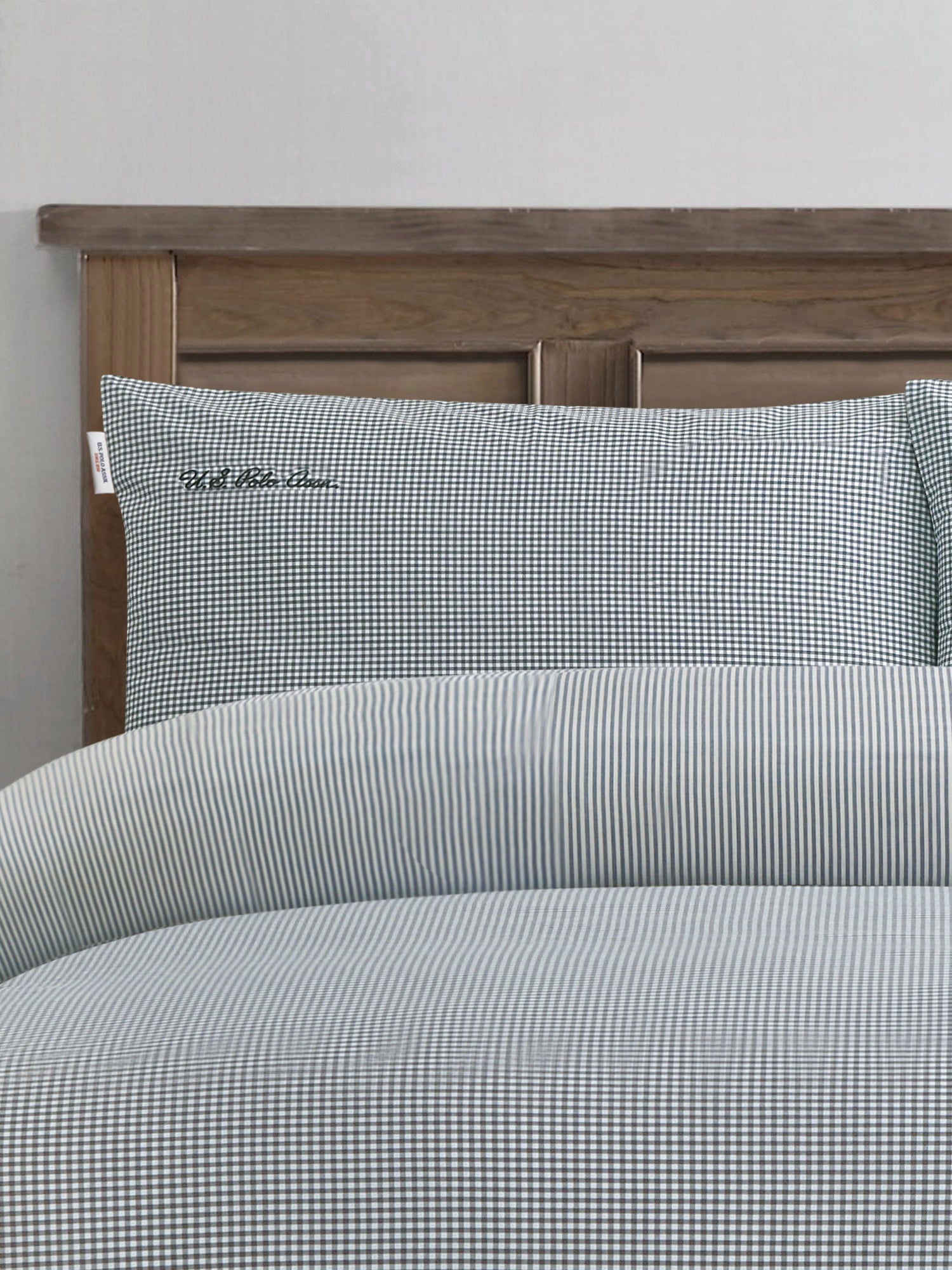 Pure Cotton Check Duvet Set Tornado