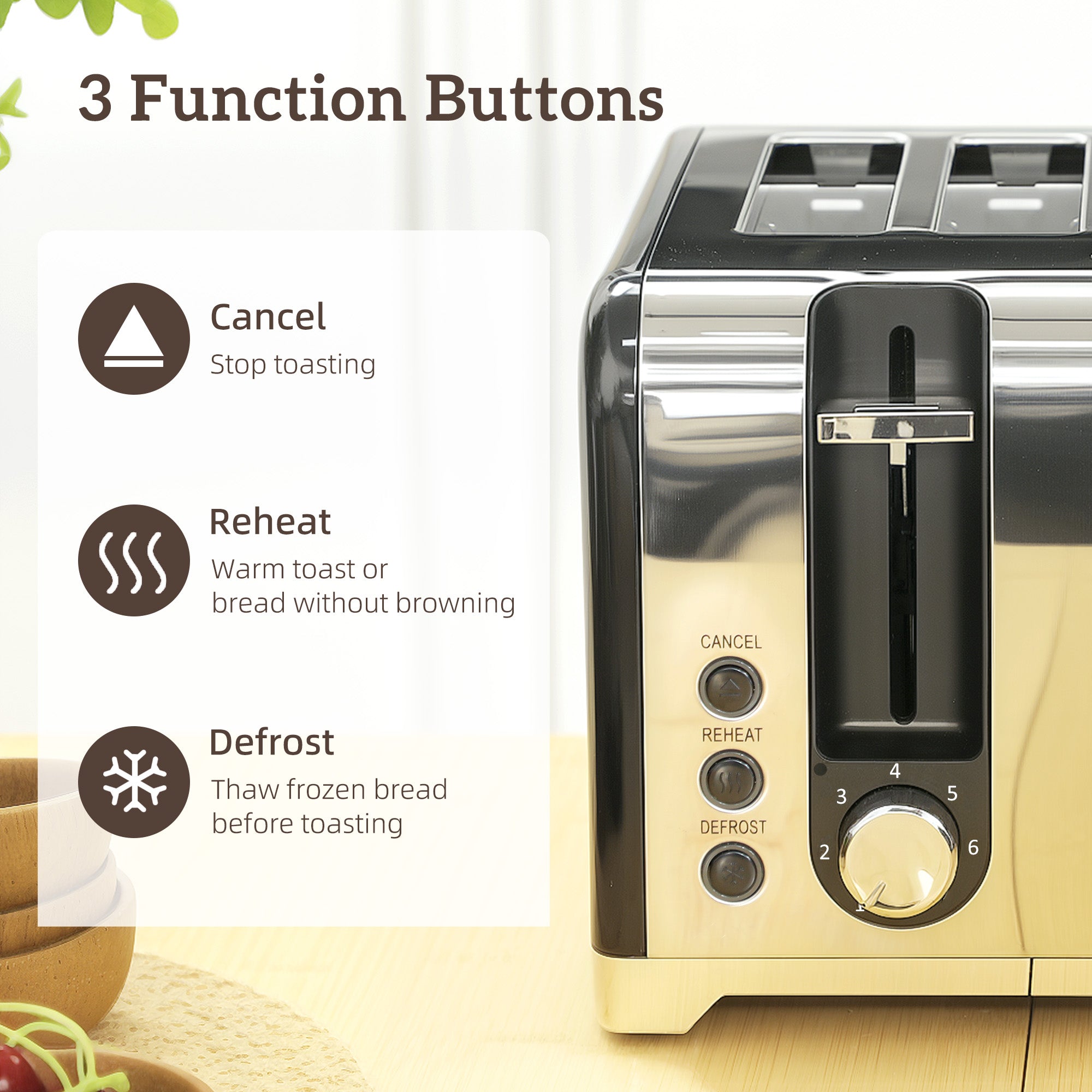 HOMCOM Kettle and Toaster Set, 1.7L 3000W Rapid Boil Jug Kettle with Otter Thermostat, Limescale Filter, 4 Slice Toaster with 7 Browning Controls, Crumb Tray, LED Strip, Black
