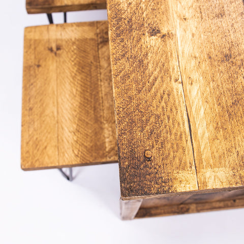Horsham Breakfast Bar & Stools - Wooden Kitchen Island