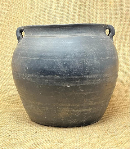 Vintage Grey Shanxi Ceramic Pot KX3112G