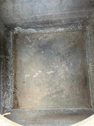 Antique XL Galvanised Riveted Water Tank with Tap & Lid – Planter or Feature 4D