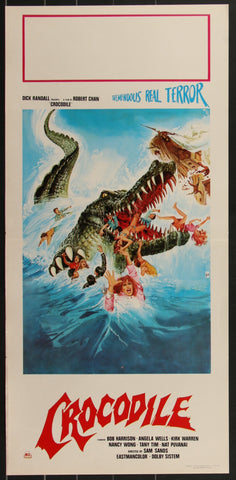 Crocodile (1981) Original Italian Locandina Movie Poster