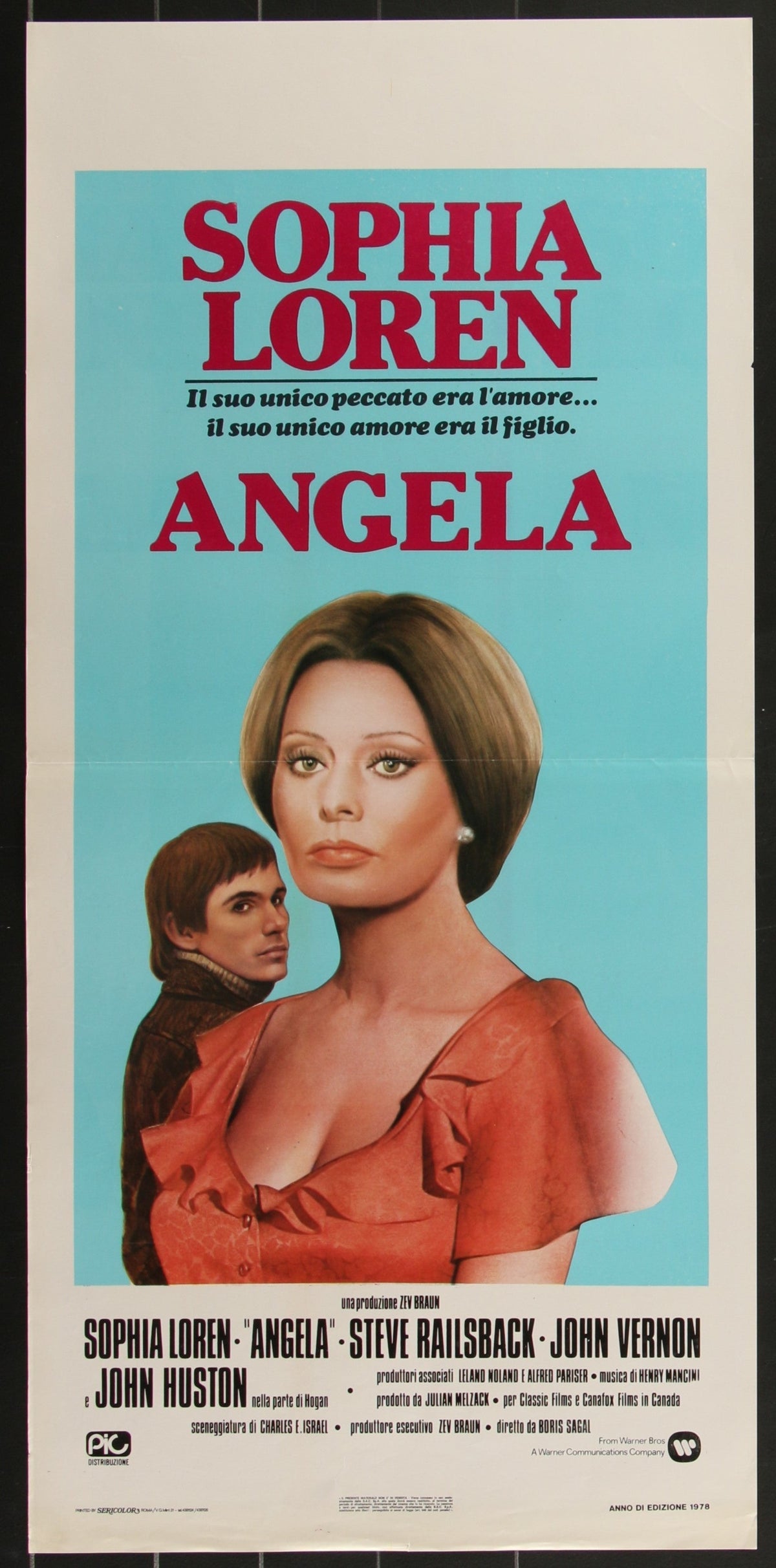 Angela (1978) Original Italian Locandina Movie Poster